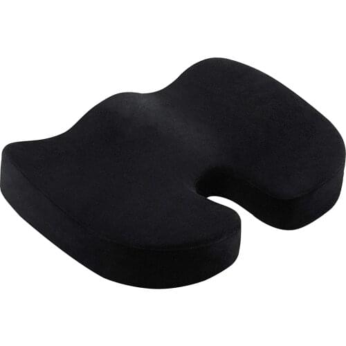 Gel Orthopedic Memory Cushion Foam U Coccyx Travel Seat Massage Car Office Chair Protect Healthy Sitting Breathable Pillows