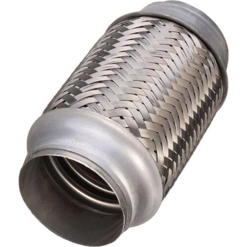 Tube Flex Car Pipe Stainless Steel Flexible Joint Universal Replacement