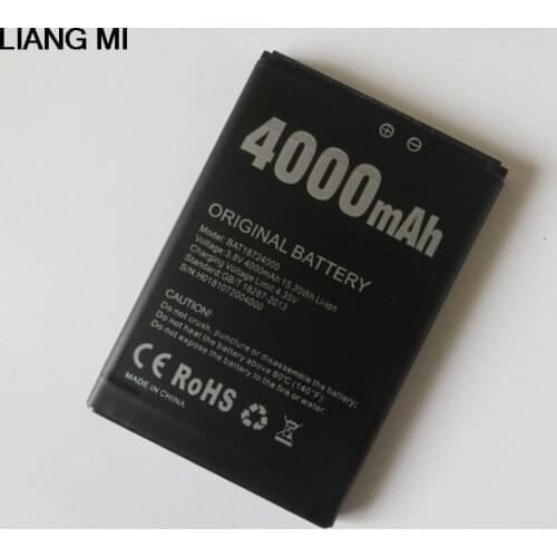 New Doogee X70 Battery 4000mAh Polymer Li-ion 3.8V Batteries For Doogee X70 Phone BAT18724000 with phone stander
