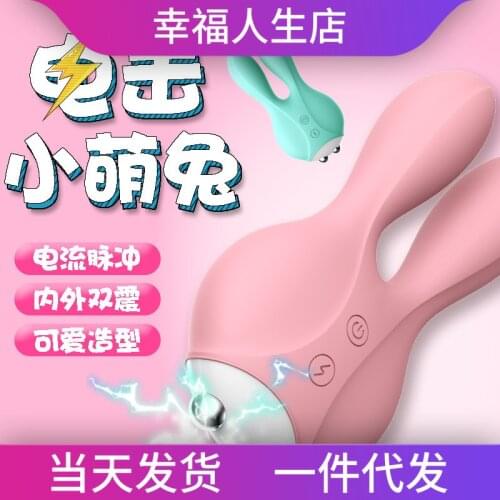 Wholesale vibrating egg electric shock rabbit vibrator clitoral vibration female masturbation massage appliance sm sexy adult pr