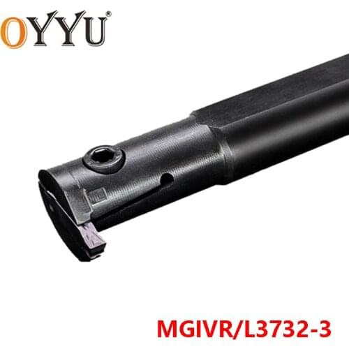 OYYU MGIVR3732-3 Turning Tool Holder MGIVR 3732 CNC Carbide Insert Arbor MGIVL3732-3 Cutting Lathe Cutter use MGMN300