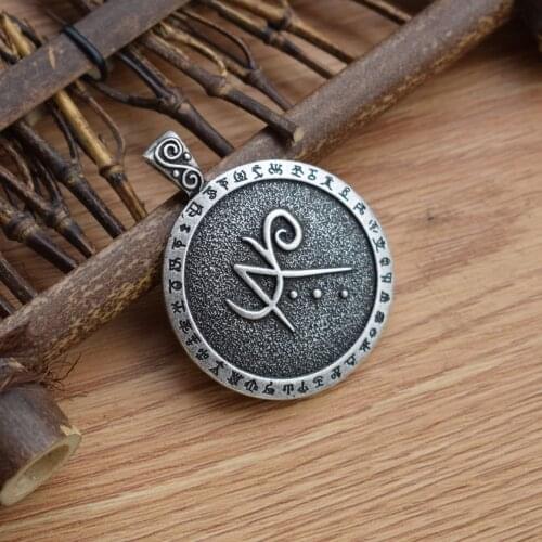 Sigil To Bring Prosperity And Good Fortune Pendant Necklace