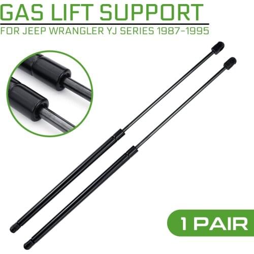 Rear Window Glass Gas Spring Shock Lift Struts For Jeep Wrangler YJ Series 1987 1988 1989-1995 YJ 644MM Support Rod Arm Bar