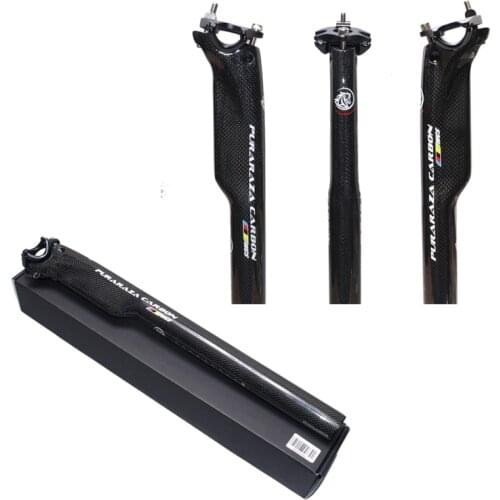2017 PURARAZA full carbon fiber seatpost MTB Bicycle Seat tube / seatpost /road bike seatpost accessories 27.2 / 30.8 / 31.6