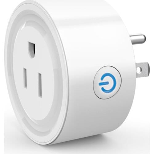 10A US WIFI Smart Socket Plug Adapter Smart Home Tuya Outlet Power Monitor Timer Work With Alexa Google Home App