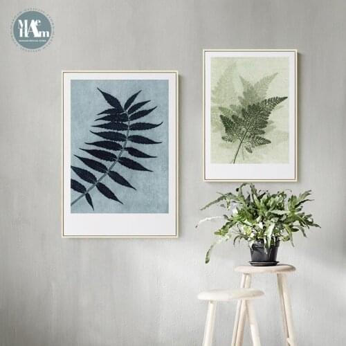 Nordic Canvas Painting Modern Prints Plant Leaf Art Posters Prints Wall Pictures Living Room Unframed Poster home decor