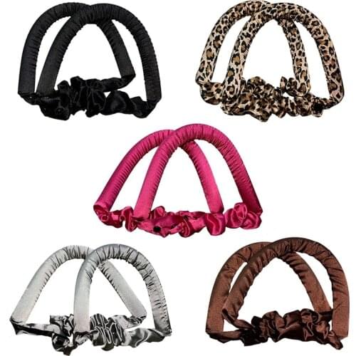 Sleep Curling Rope Sponge Coil Hair Iron Fabric Wave Curling Iron Heatless Curl Ribbon Curling Iron Sports Hair Band