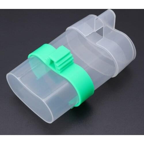 T3EC Bird Feeder Food Water Feeding Automatic Drinker Parrot Pet Dispenser Cage Clip