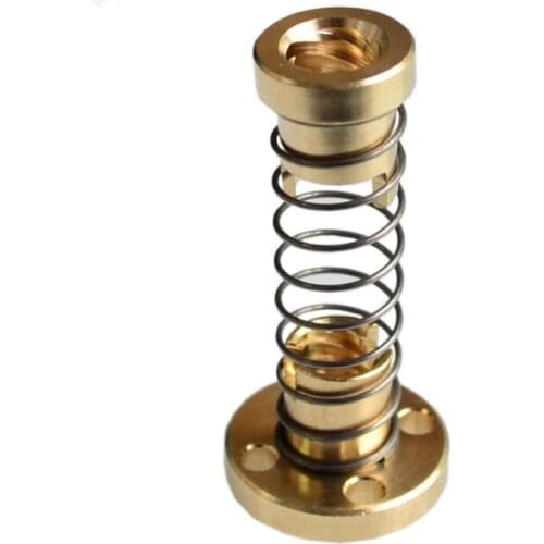 SWMAKER TR8x2/TR8x4/TR8x8 /TR8x1/TR8x10/TR8x12/TR8x14 lead screw Anti-Backlash Nut TR8 elimination gap nut