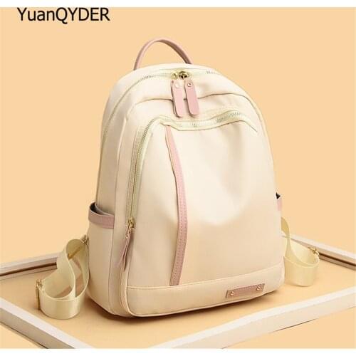 2021 Waterproof Oxford Women Backpack Fashion Anti-theft Ladies Backpack High Quality Large Capacity School Bag for Girl Mochila