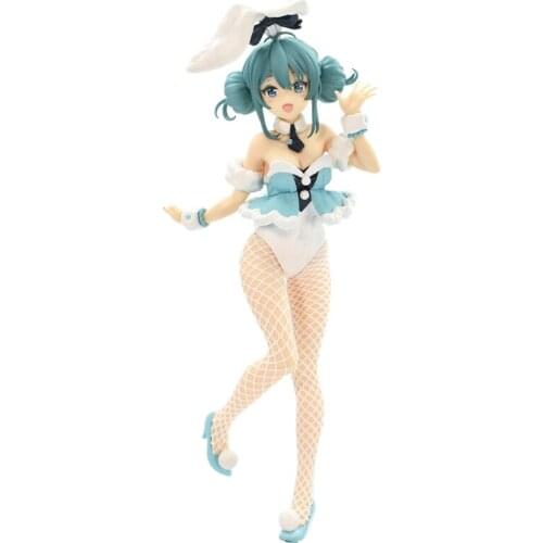 Japenese Anime New Bicute Bunny Figure White Rabbit PVC Action Figure Sexy Figure Collection Model Toys Doll Gift