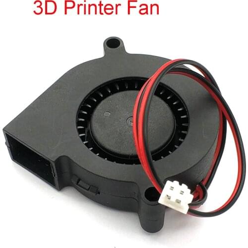 1Pcs Small Fan 3D Printer Accessories 5015 Blower Cooling Fan 50X50x15mm 5V 12V 24V DIY Accessories