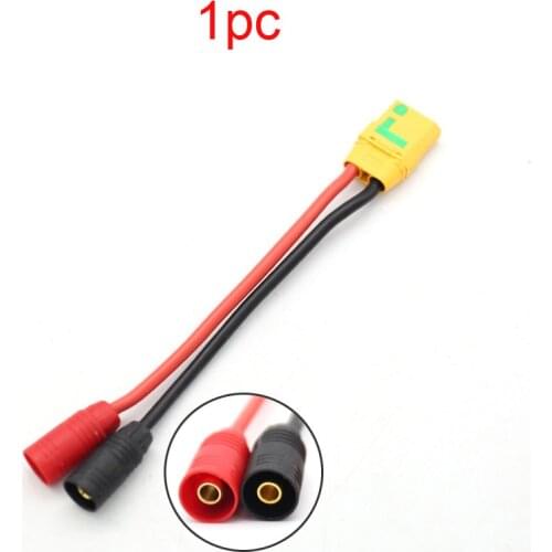 1PC Amass XT90 XT90S Plug to XT60 AS150 XT150 Male Female Bullet Connector Chager Adapter Conversion Cable for RC Aircraft