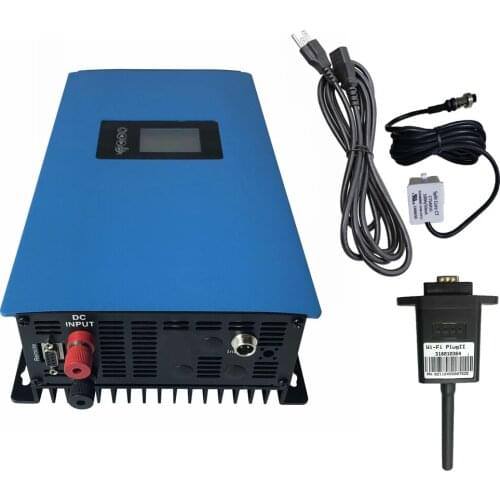 1000W Solar Grid Tie inverter with internal limiter,MPPT pure sine wave DC22-60V/45-90V/ battery disharge mode