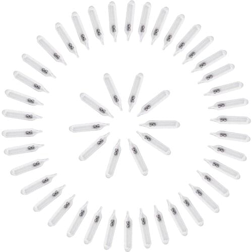 20Pcs Fishing Rattles Worm Jig Metal Ball Rattles Insert Tube Sound Attract