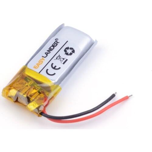 3.7v lithium ion rechargeable battery 381018 50mAh for bluetooth MP3,MP4 lithium battery 401018