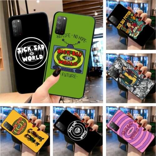 Sick Sad World Phone Case for Huawei Honor 30 20 10 9 8 8x 8c v30 Lite view 7A pro