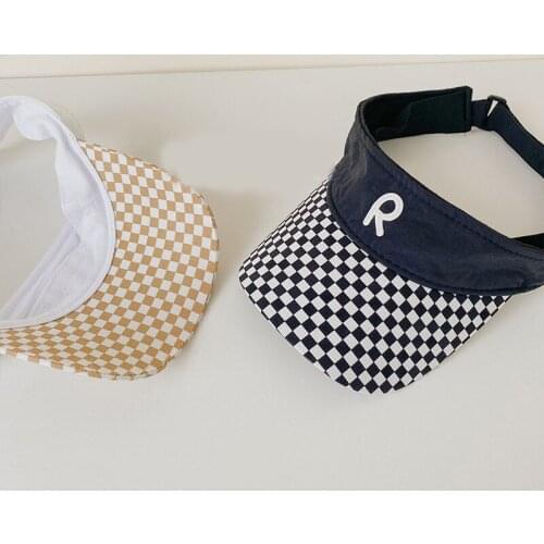 Kid Shampoo Cap Children Summer Cotton Cute Sun Visor Hat For Boy Girl Toddler Baby Beach Accessories Item Sun Protection Stuff