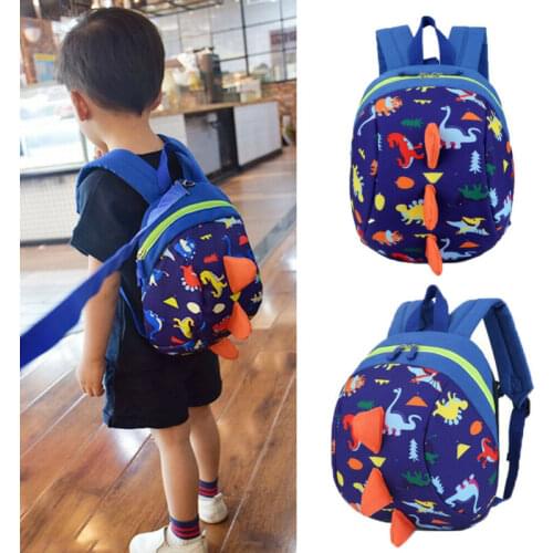 Kids Baby Boy Backpacks Anti-Lost Dinosaur Mini Backpack School Bags Safety Walking Harness Leash for Kids