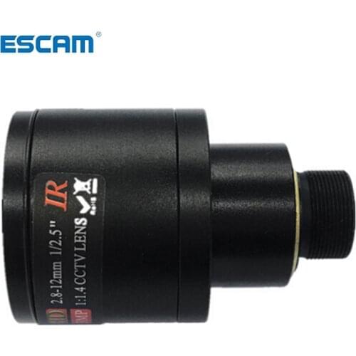 HD CCTV Lens 3.0MP M12 2.8-12mm Varifocal cctv IR HD Lens,F1.4,manual focus zoom