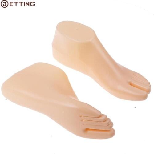 1 Pair Female Feet Mannequin Model For Foot Thong Style Sandal Shoe Sock Display Hot sale