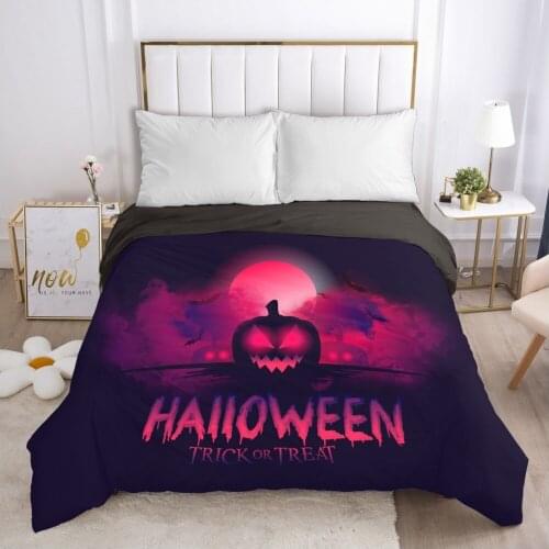 Cartoon Hallowmas Childrens Duvet cover Quilt/Blanket/Comfortable Case Bedding for kids baby boy girls for Home Red light