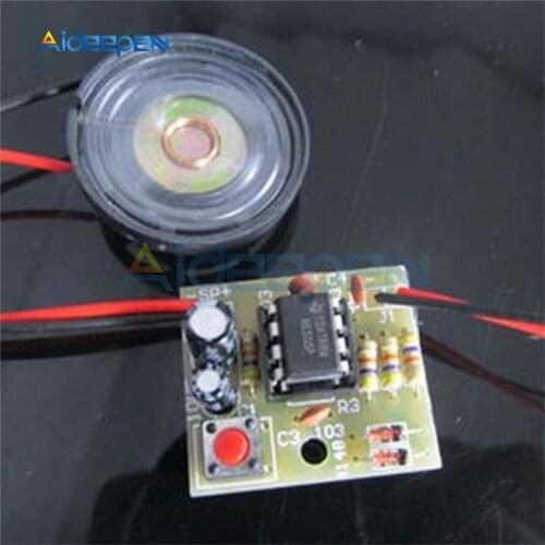 NE555 Doorbell Suite Electronic Production Doorbell Suite DIY Kit Ding Dong Doorbell PCB Welding Laboratory