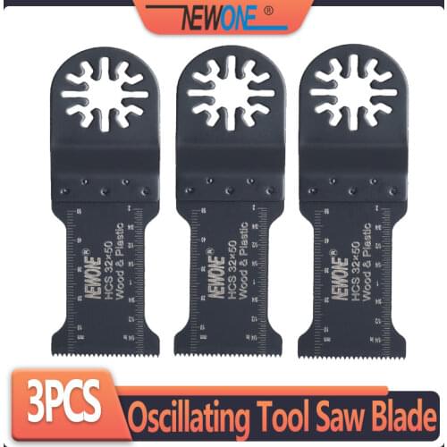 Newone 32mm HCS/Bi-Metal/Japan Oscillating MultiTool Saw Blades Fit for Makita,AEG,Fein and Most Brands of multi-Tool