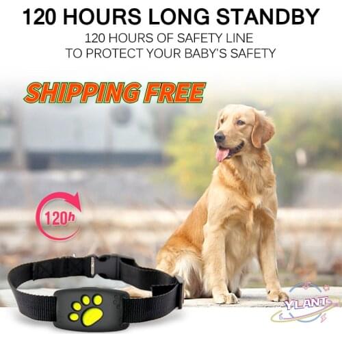 Pet Collars With Mic Free APP Dogs Cats GPS Tracking Pet GPS Tracker Collar Anti-Lost Device Real Time Tracking Locator