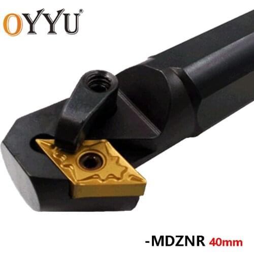 OYYU S40T-MDZNR15 40mm MDZNR Carbide Inserts for Holder S40T-MDZNL15 Lathe Cutter CNC Shank Turning Tool Boring Bar