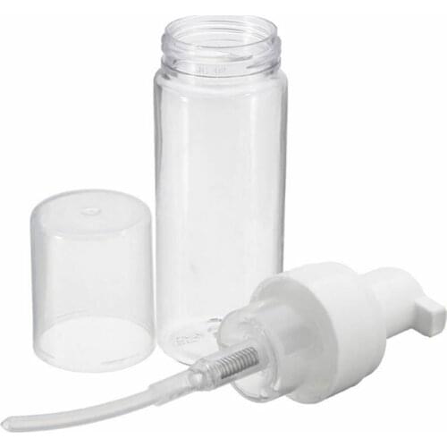 26pcs/lot 3.4 Oz (100ML) Plastic Travel Foaming Soap Dispenser Mini Empty Foaming Liquid Soap Pump Bottles for Refillable