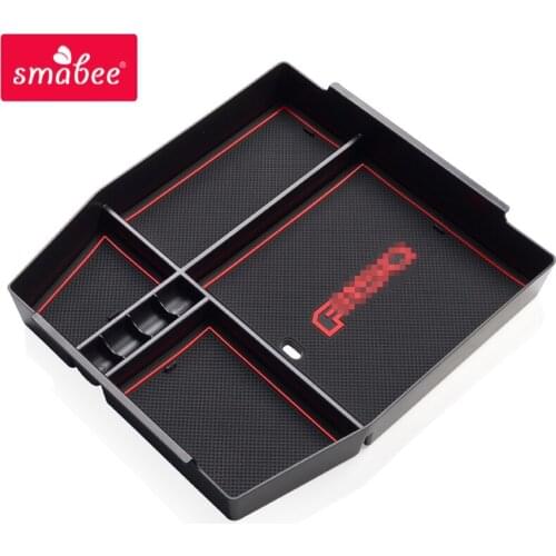 For Ford F150 2015 - 2018 Armrest Box Storage Car Organizer F-150 Raptor XLT Lariat Limited Platinum Lobo Accessories 2016 2017