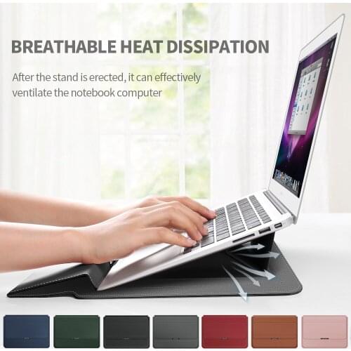 Laptop Bag Sleeve For Macbook Air 13 Case 11 12 13.3 14 15 16 MenS Briefcase Notebook Pouch For Huawei Xiaomi Dell Accessories