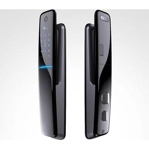 QLEUNG S922max Intelligent WIFI APP Remote Control Fingerprint Door Lock Password Card Key Home Smart Door Lock