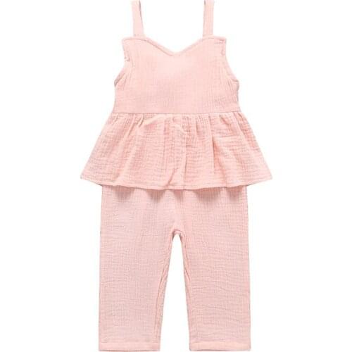 YIzhongxiaoyao Summer Overalls For Girls