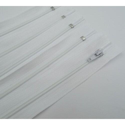 20Pcs 3# (27.5 Inches) 70 CM Closed Nylon Coil Zipper, Suitable For Quilt Cover Tent Pillowcase Clothing