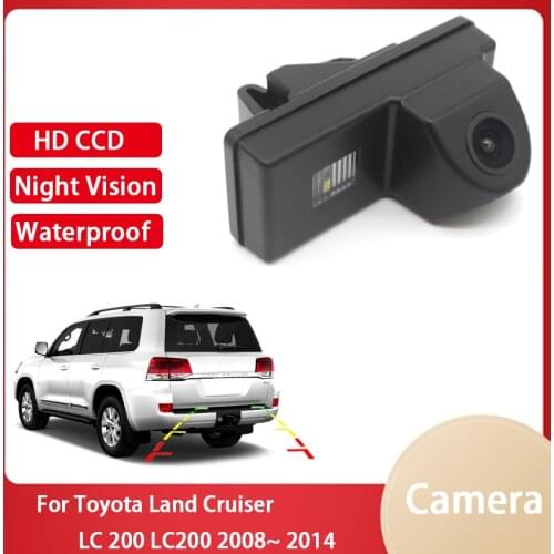 Rear View Camera For Toyota Land Cruiser LC 200 LC200 2008 2009 2010 2011 2012 2013 2014 CCD Night Vision Back up Parking Camera