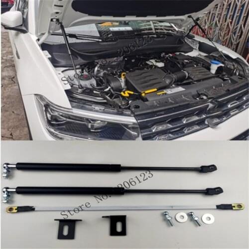 2Pcs Car front Boot Gas Struts Support Lifters For Volkswagen T-Cross 2019-Present