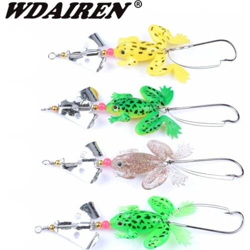 4pcs/lot Lure set Sequins Lures 5.8g 9cm Rotating blade fiy fishing hard metal Spinner bait Spoon fishing wobblers Tackle WD-281