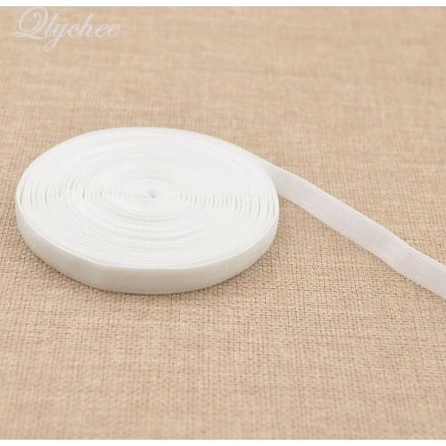 5 Yards Solid Color Silicone Nylon Elastic Band Strap Bra Women Garment Handmade DIY Sewing Ribbon Accessories