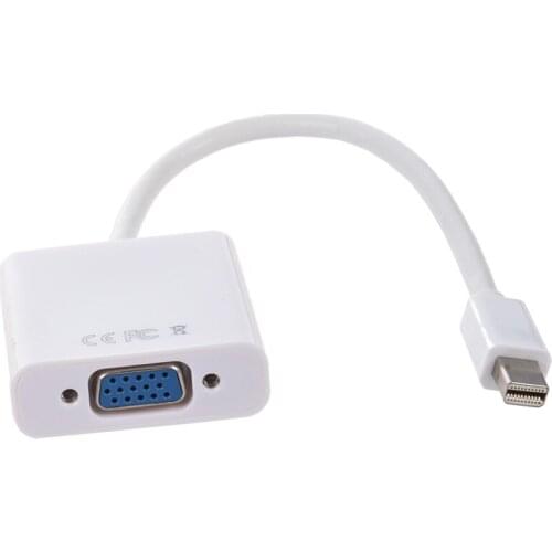 Adapter VGA - Adapter Mini DisplayPort to VGA, White