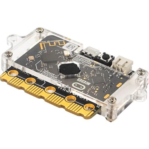 Acrylic Shell For Micro Bit V2 Acrylic Case Protective Shell Clear Transparent Enclosure Use for Micro: Bit V2