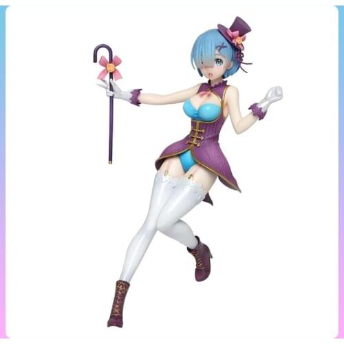 Anime Re Life in a different world from zero Anime Figures Rem Magician Swimwear PVC Model Toys Kawaii Re Zero Action Figure