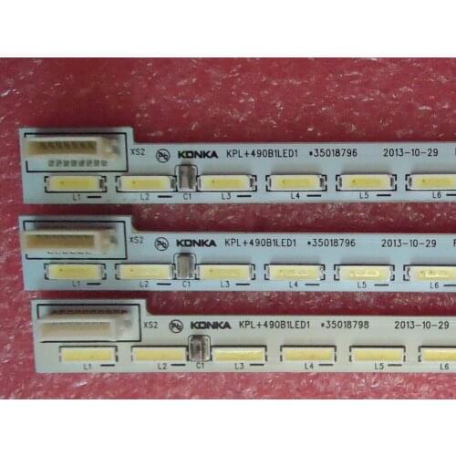 FOR konka KPL+490B1LED1 Article lamp 35018796 35018798 1piece=64LED 611MM