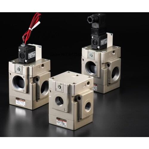 VG342 Two Position Three Way Air-Operated Solenoid Valve Vacuum Low Pressure Pilot Seat Valve Control Air Valve VG342-4G-04