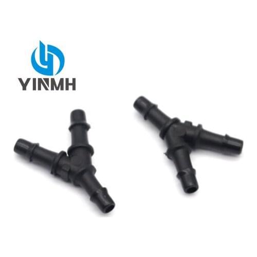 Eco solvent UV plotter Y shape connector ink tube clips for Epson DX4 DX5 ink pipe connectors 4*3mm