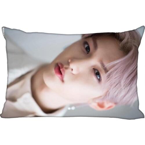 FELIX Pillowcase 45x35cm(One Side)Rectangle Zipper Pillow Case Bright Print Throw Wedding Decorative Pillowcase Cover 0622