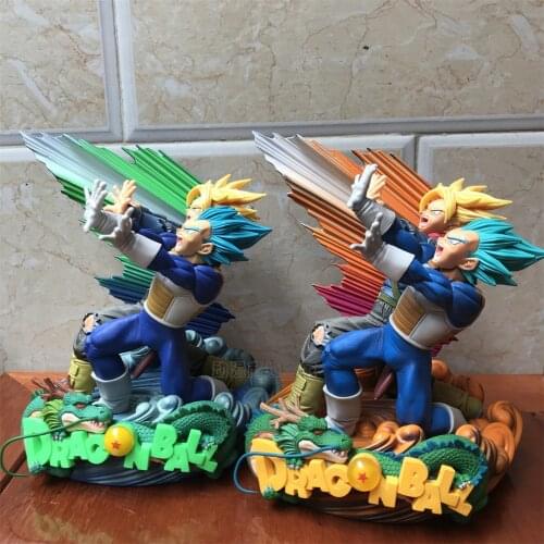BANDAI Dragon Ballaction Figure SMSD Explosion Father and Son Wave Vegetajv Torankusu Jingpin Decoration Model Toy