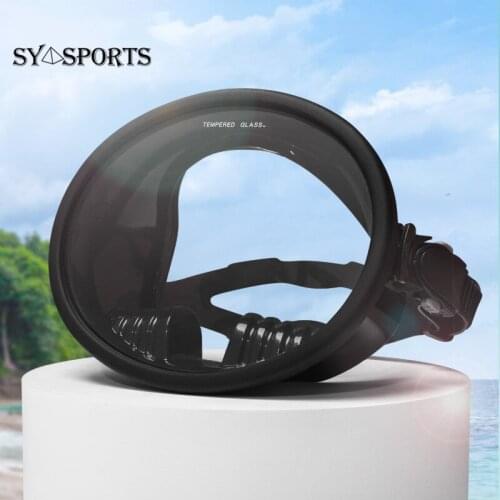 Snorkelling Mask Anti Leak Full Face Snorkel Set 180 Panoramic View Professional Classic Round Dive Equipment diving ma