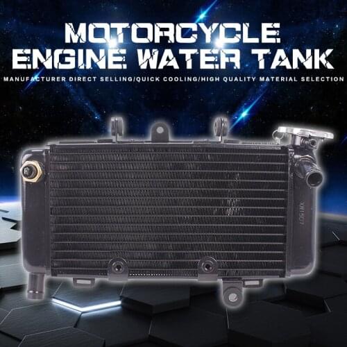 Motorcycle Aluminum Radiator Cooler Water Cooling System Water Tank For Honda Magna JADE Sapphire Magna250 JADE250 Dragon Dogs